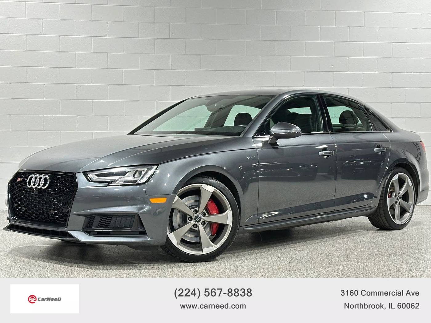 2018 Audi S4 Premium Plus — Sedan — 74,542 mi — Northbrook, IL