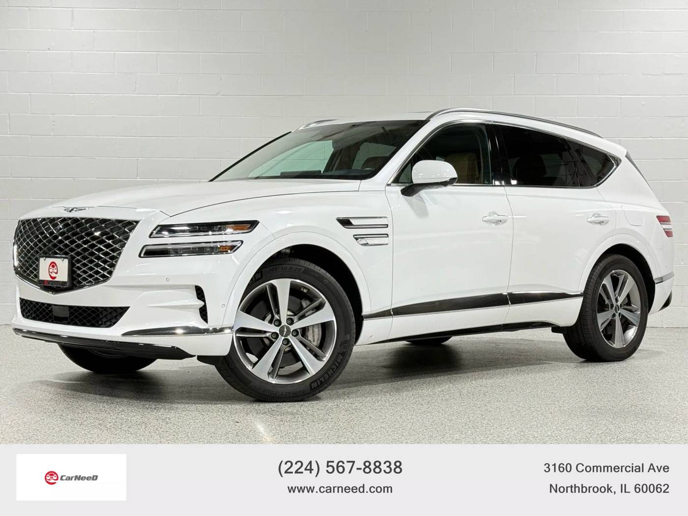 2021 Genesis GV80 3.5T Advanced + — SUV — 12,124 mi — Northbrook, IL