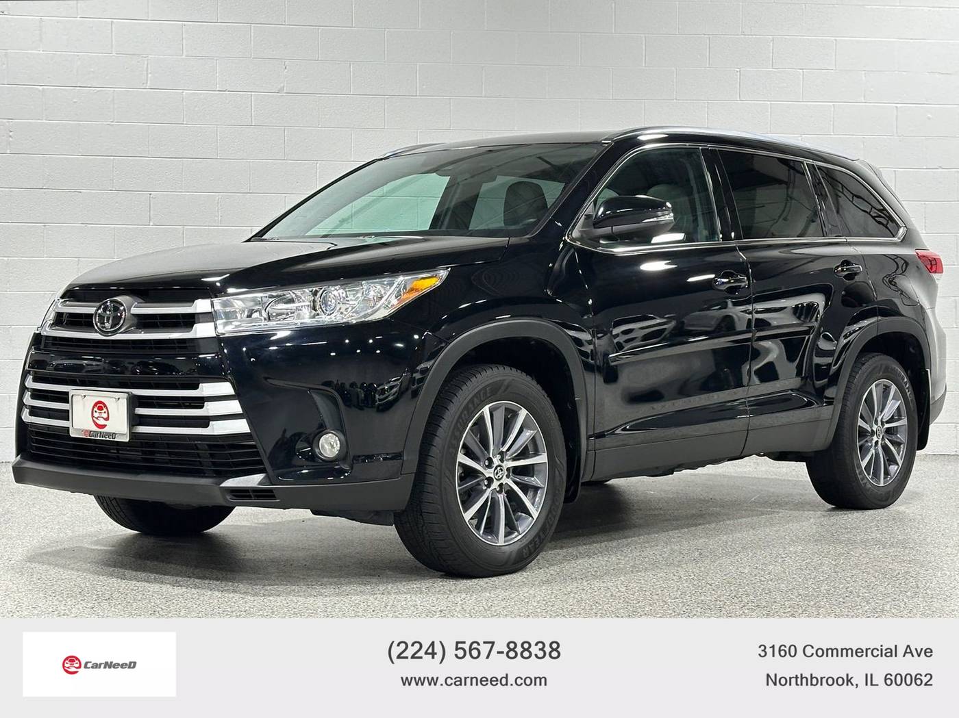 2019 Toyota Highlander XLE — SUV — 79,407 mi — Northbrook, IL