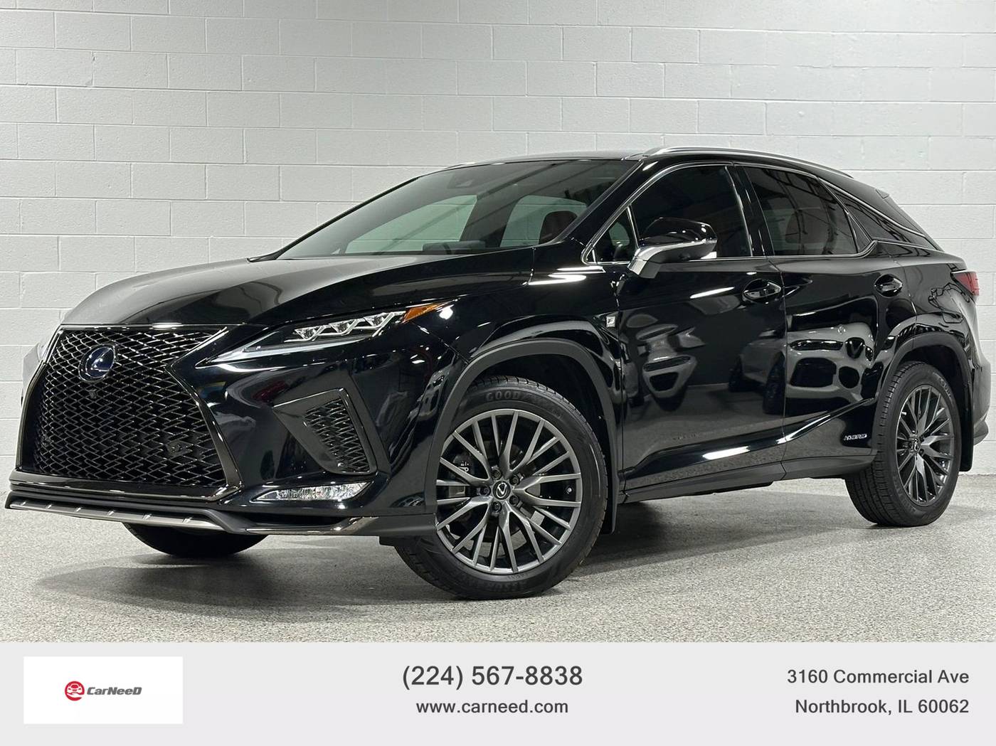 2021 Lexus RX RX 450h F Sport — SUV — 55,953 mi — Northbrook, IL