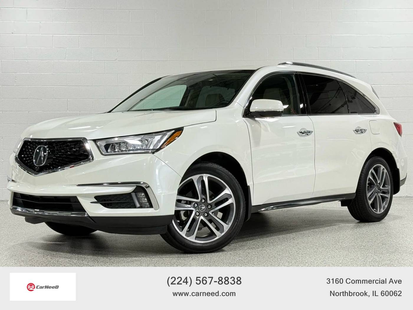 2018 Acura MDX Advance with Entertainment Package — SUV — 52,335 mi — Northbrook, IL
