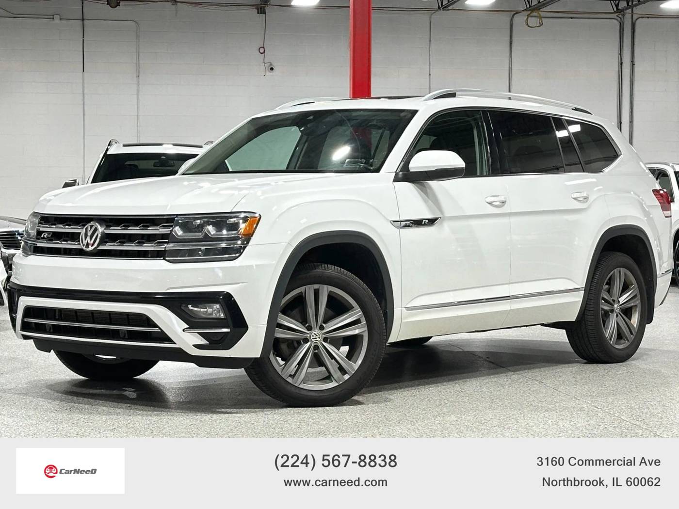 2019 Volkswagen Atlas SEL Premium — SUV — 65,082 mi — Northbrook, IL
