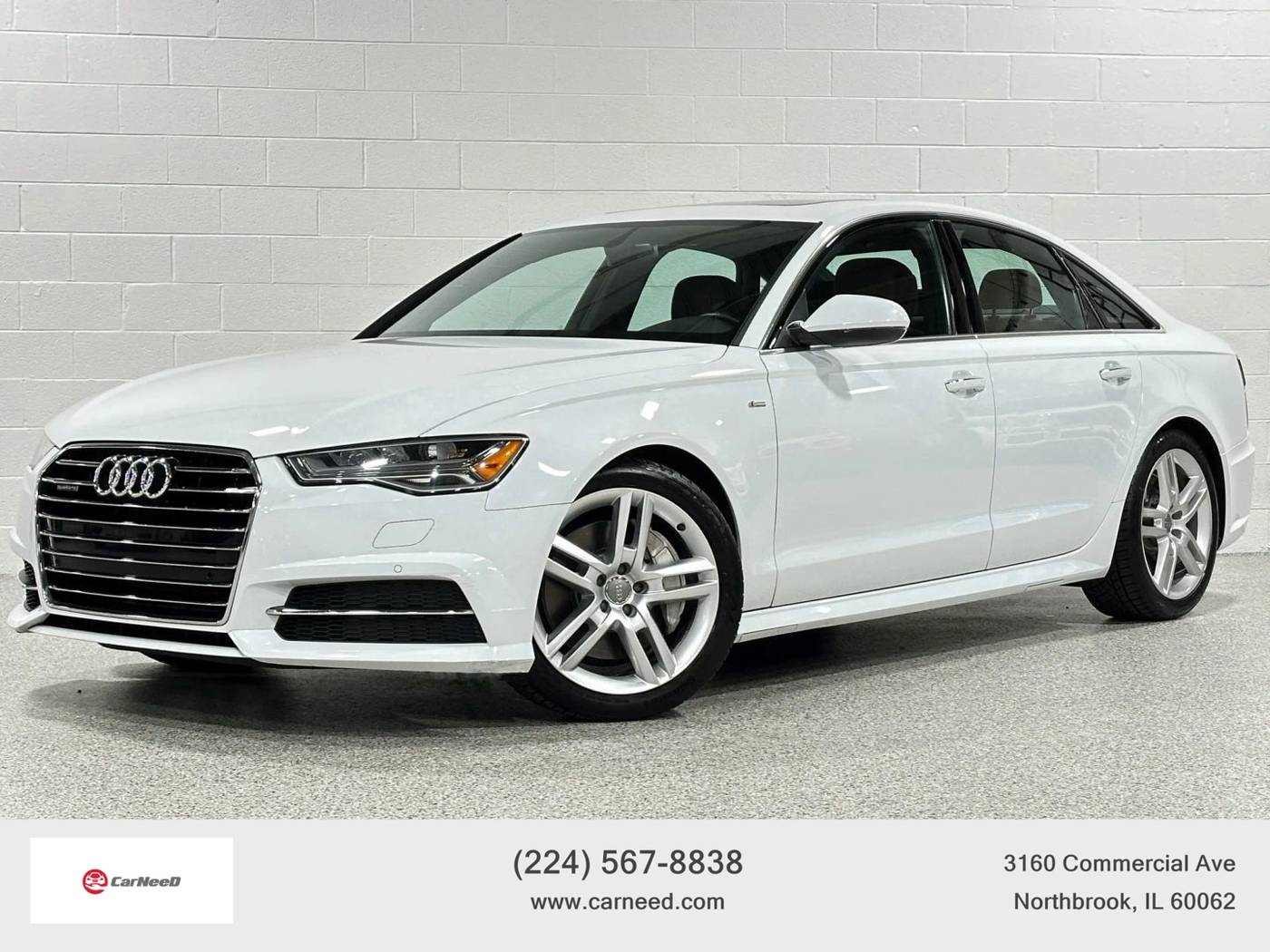 2016 Audi A6 Premium Plus — Sedan — 96,387 mi — Northbrook, IL