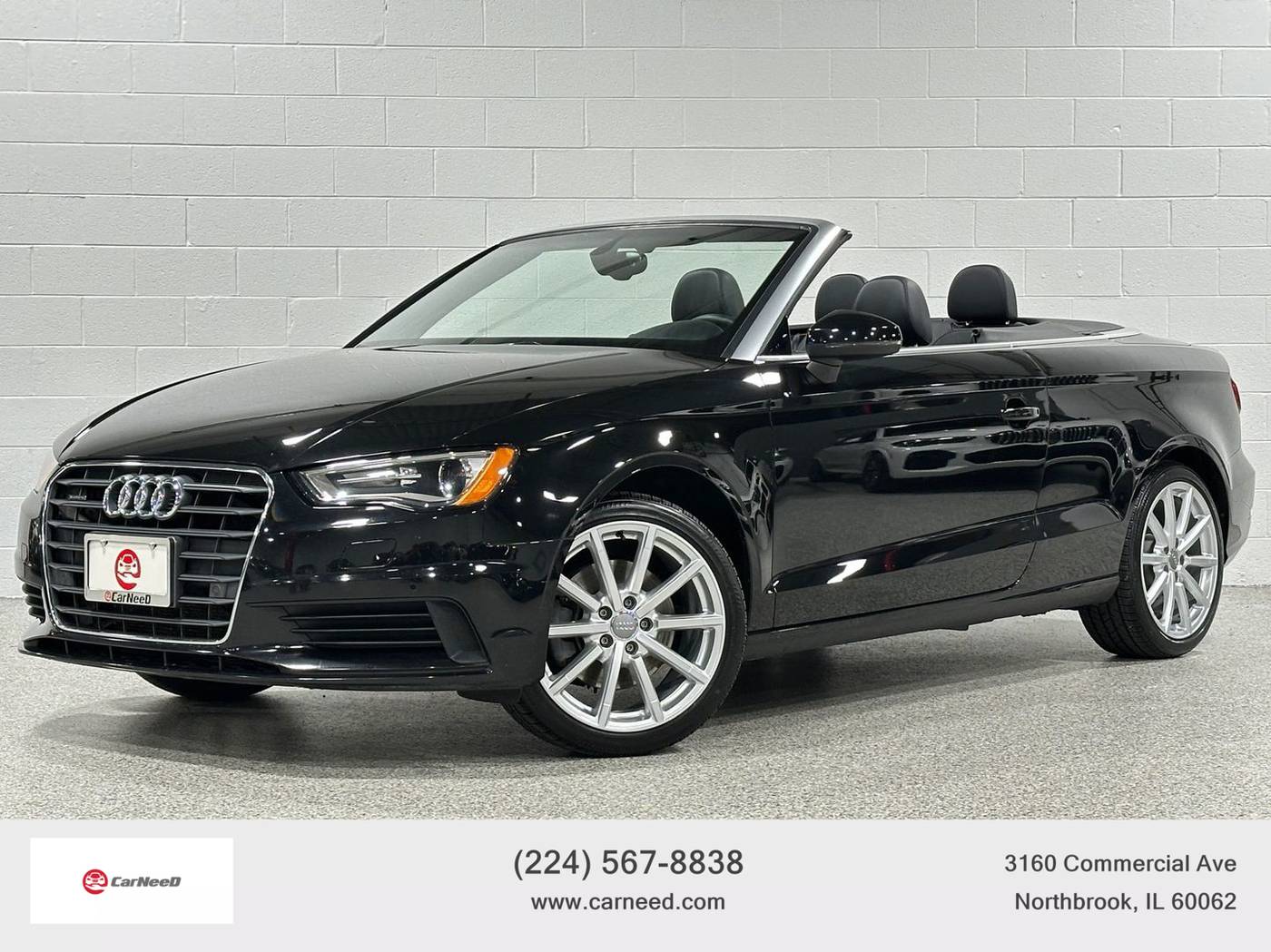 2015 Audi A3 Premium Plus — Convertible — 100,202 mi — Northbrook, IL