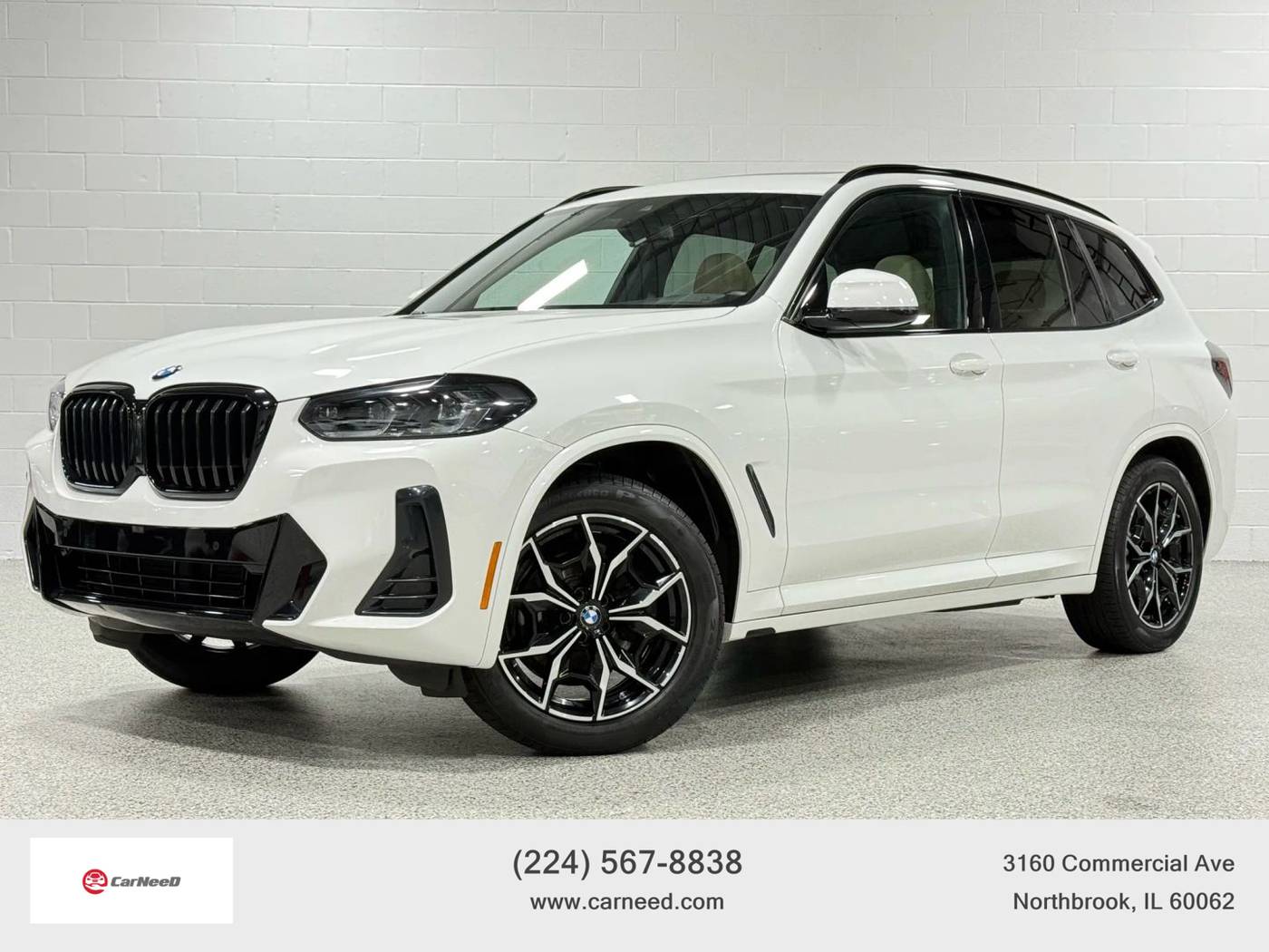 2022 BMW X3 30i — SUV — 67,878 mi — Northbrook, IL