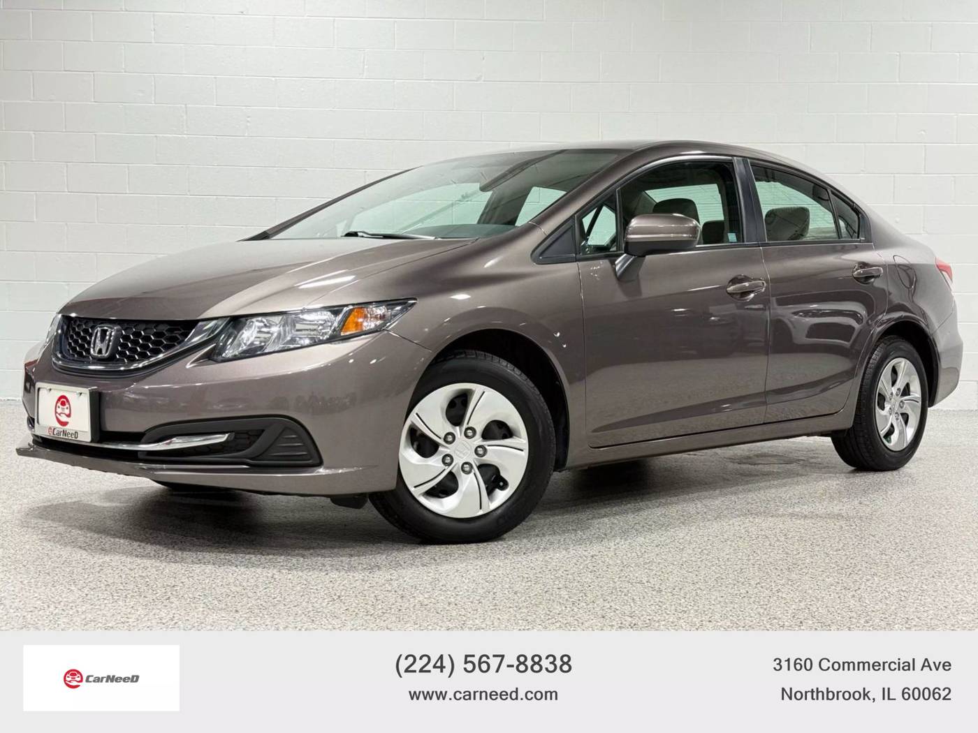 2015 Honda Civic LX — Sedan — 73,774 mi — Northbrook, IL