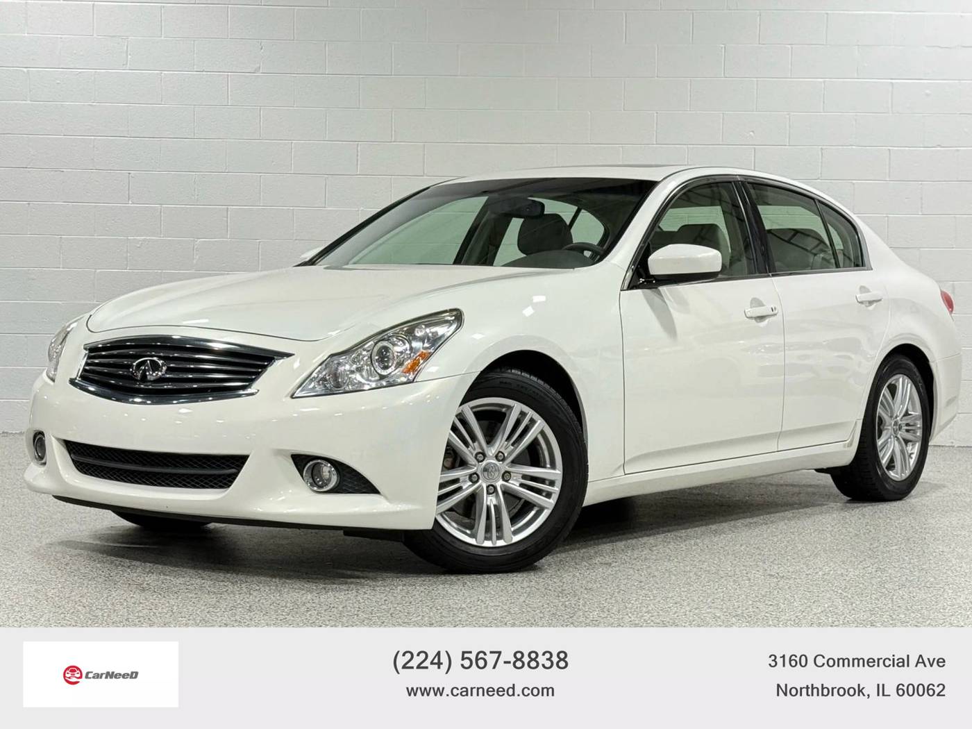 2013 INFINITI G G37 — Sedan — 71,694 mi — Northbrook, IL