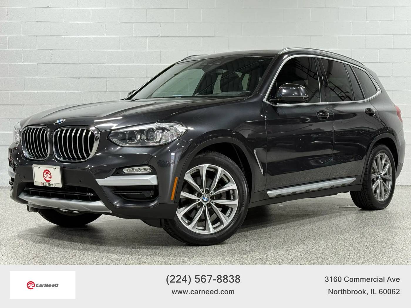 2019 BMW X3 30i — SUV — 80,792 mi — Northbrook, IL