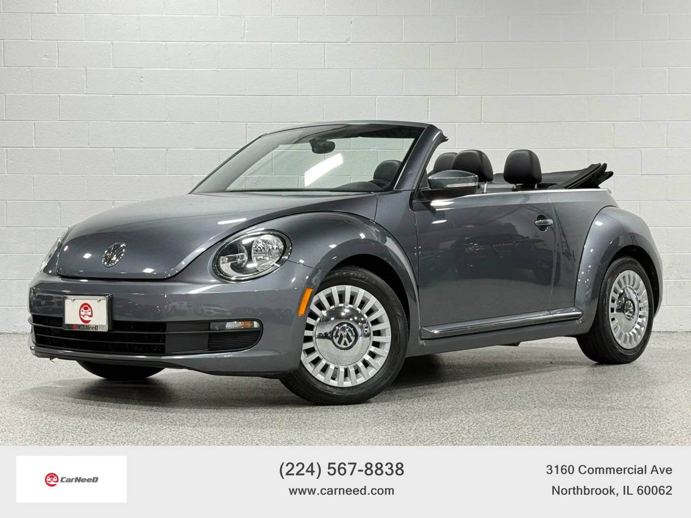 2014 Volkswagen Beetle 2.5 — Convertible — 62,423 mi — Northbrook, IL
