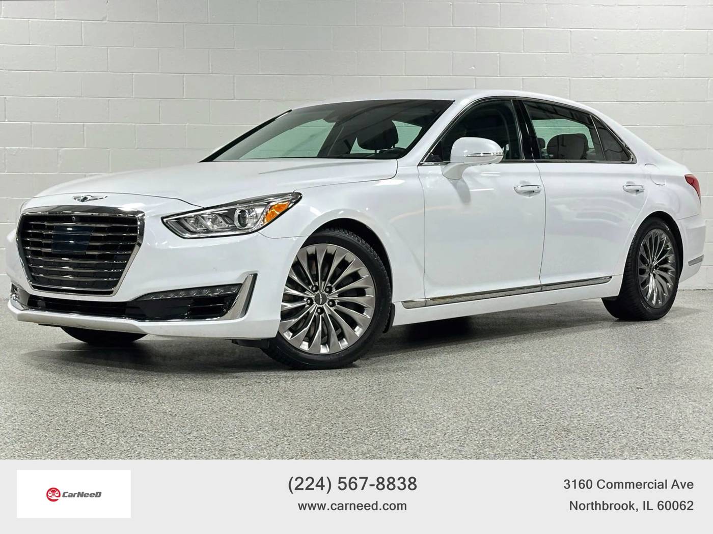 2018 Genesis G90 5.0L Ultimate — Sedan — 66,567 mi — Northbrook, IL