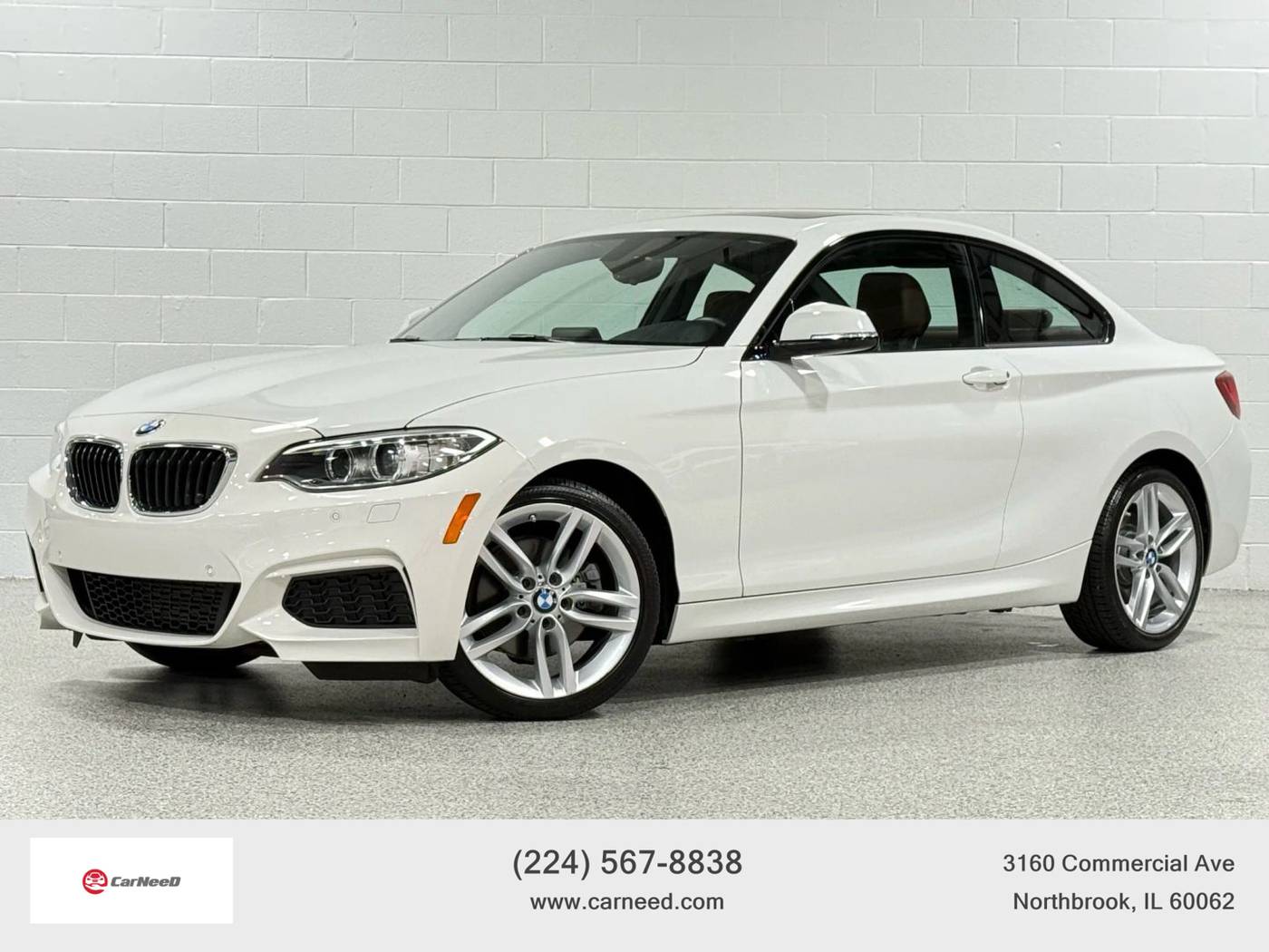 2016 BMW 2 Series 228i — Coupe — 55,403 mi — Northbrook, IL
