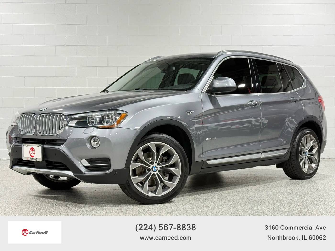 2017 BMW X3 35i — SUV — 49,825 mi — Northbrook, IL