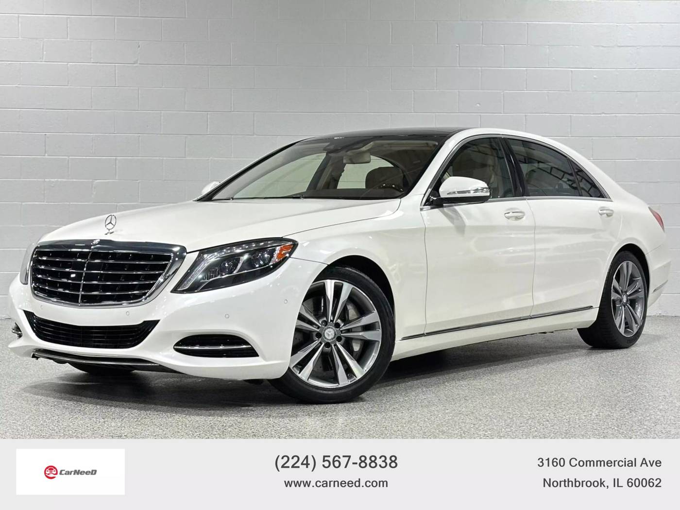 2015 Mercedes-Benz S-Class S 550 — Sedan — 46,668 mi — Northbrook, IL