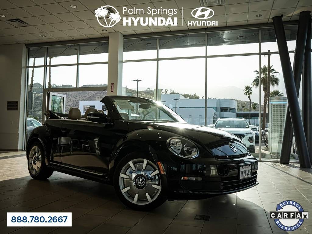 2015 Volkswagen Beetle 1.8T Classic — Convertible — 40,361 mi — Palm Springs, CA