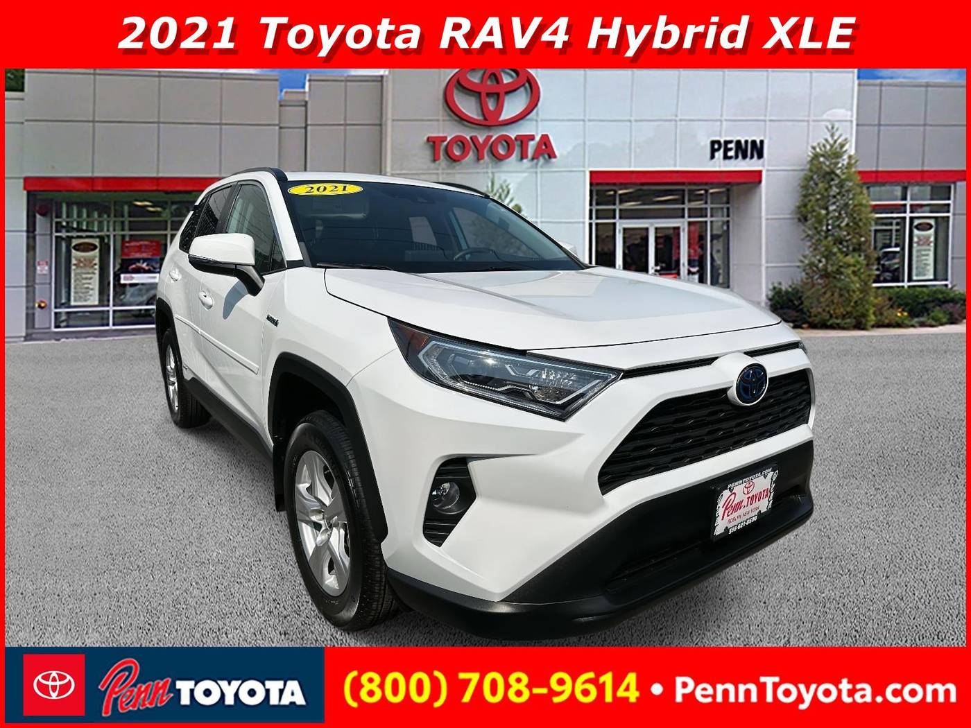 2021 Toyota RAV4 Hybrid XLE — SUV — 18,415 mi — Greenvale, NY