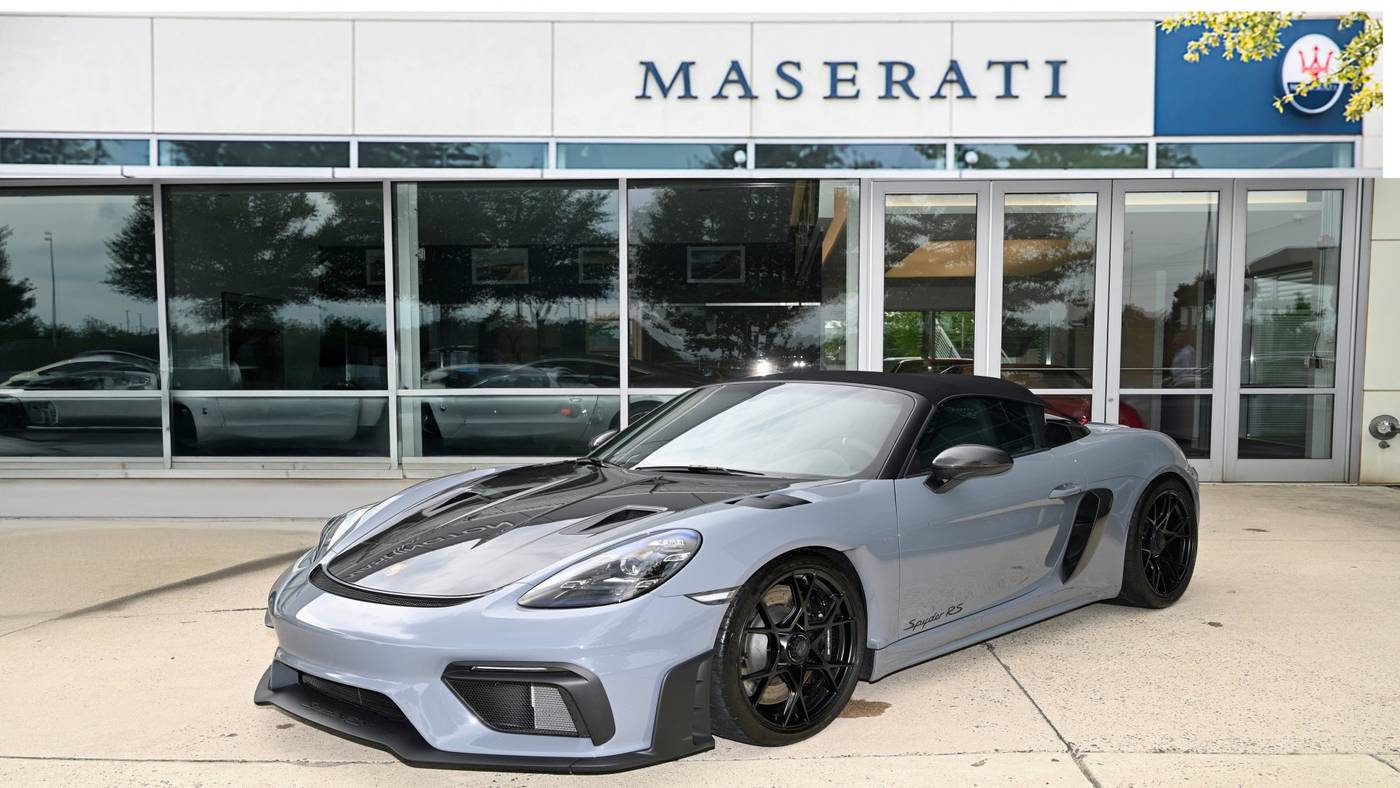2024 Porsche 718 Boxster RS Spyder — Convertible — 1,966 mi — Sterling, VA