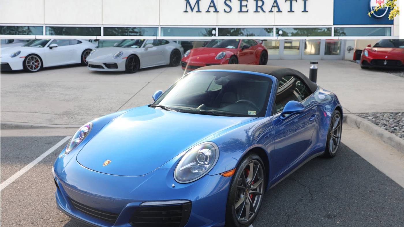 2017 Porsche 911 Carrera 4S — Convertible — 21,552 mi — Sterling, VA
