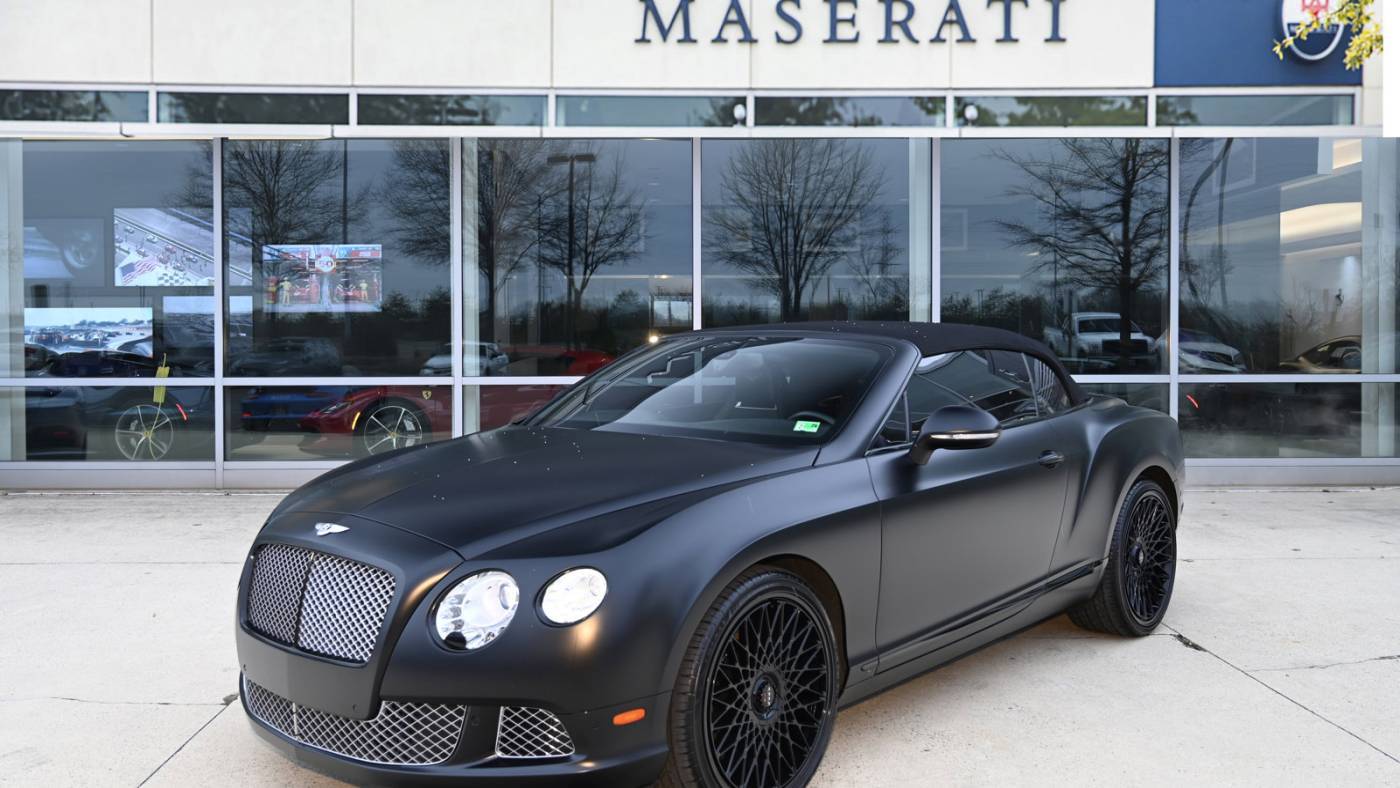 2013 Bentley Continental GT W12 — Convertible — 38,154 mi — Sterling, VA