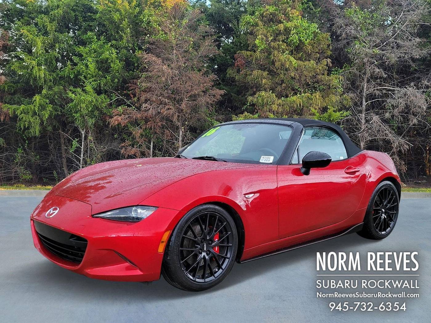 2016 Mazda MX-5 Miata Club — Convertible — 78,139 mi — Rockwall, TX