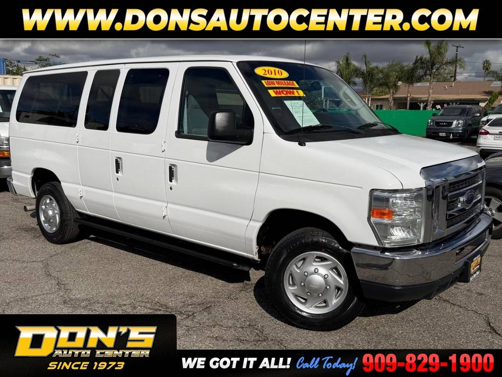 2010 Ford Econoline Wagon E-350 Super Duty XL — Passenger Van — 34,014 mi — Fontana, CA