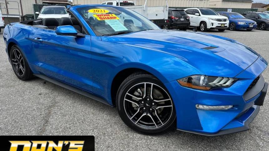 2021 Ford Mustang EcoBoost Premium — Convertible — 65,521 mi — Fontana, CA