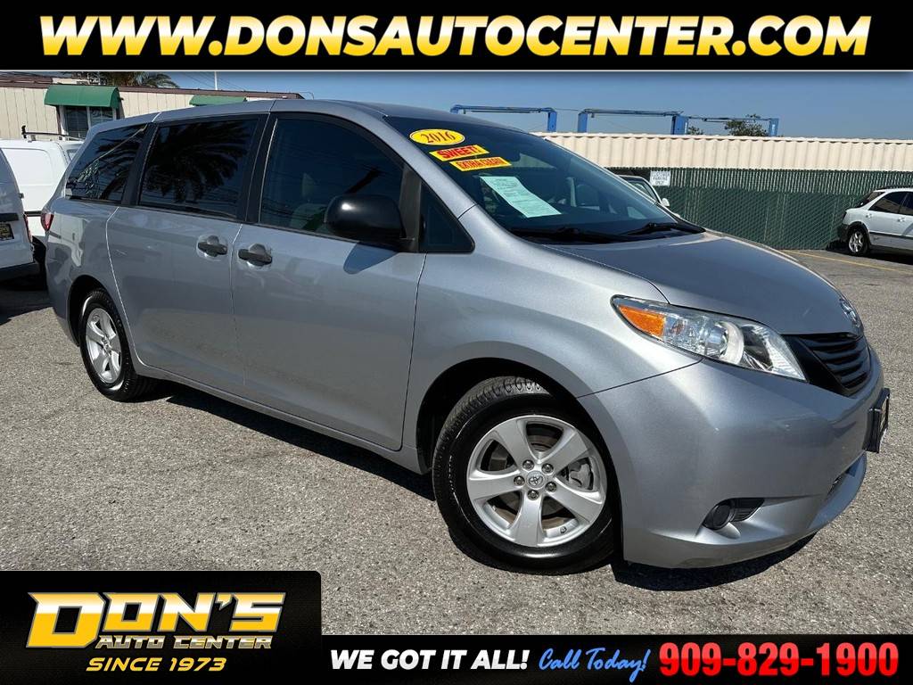 2016 Toyota Sienna L — Minivan — 70,224 mi — Fontana, CA