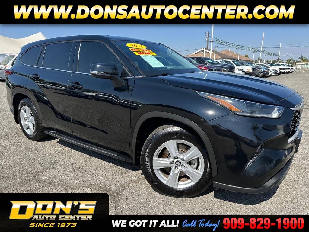 2021 Toyota Highlander LE — SUV — 117,066 mi — Fontana, CA