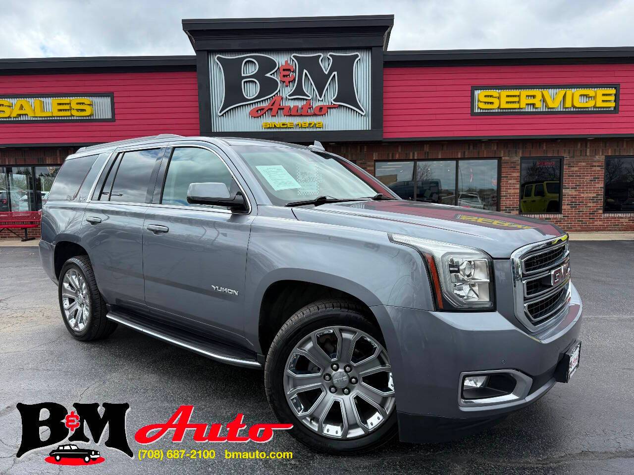 2018 GMC Yukon SLT — SUV — 129,945 mi — Oak Forest, IL