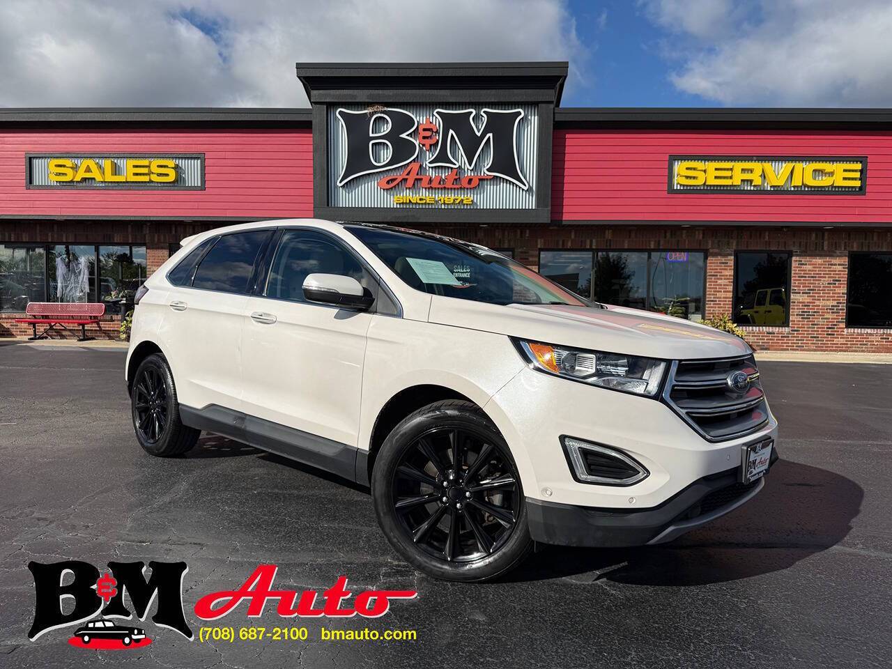 2017 Ford Edge Titanium — SUV — 80,580 mi — Oak Forest, IL