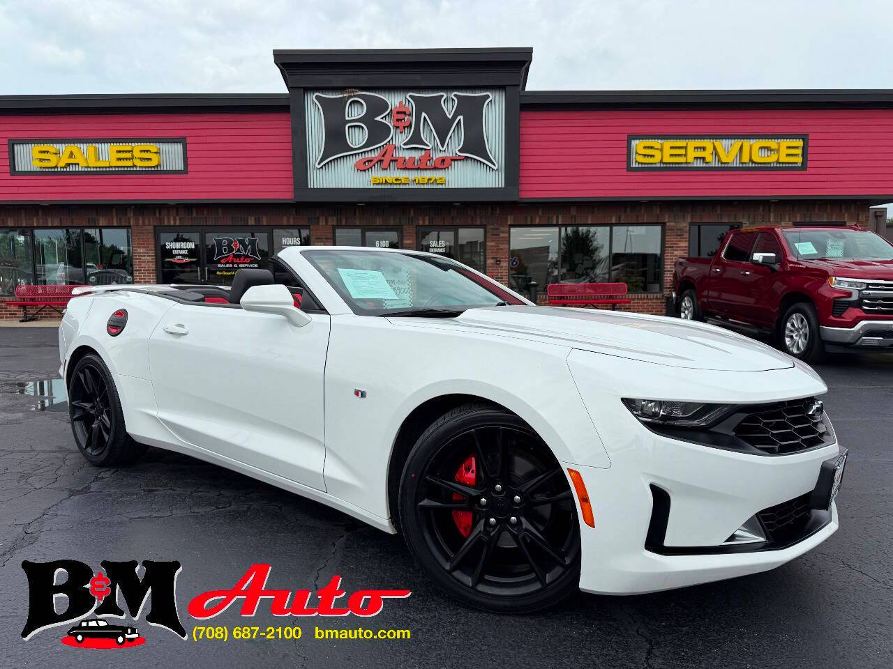 2020 Chevrolet Camaro 2LT — Convertible — 74,129 mi — Oak Forest, IL