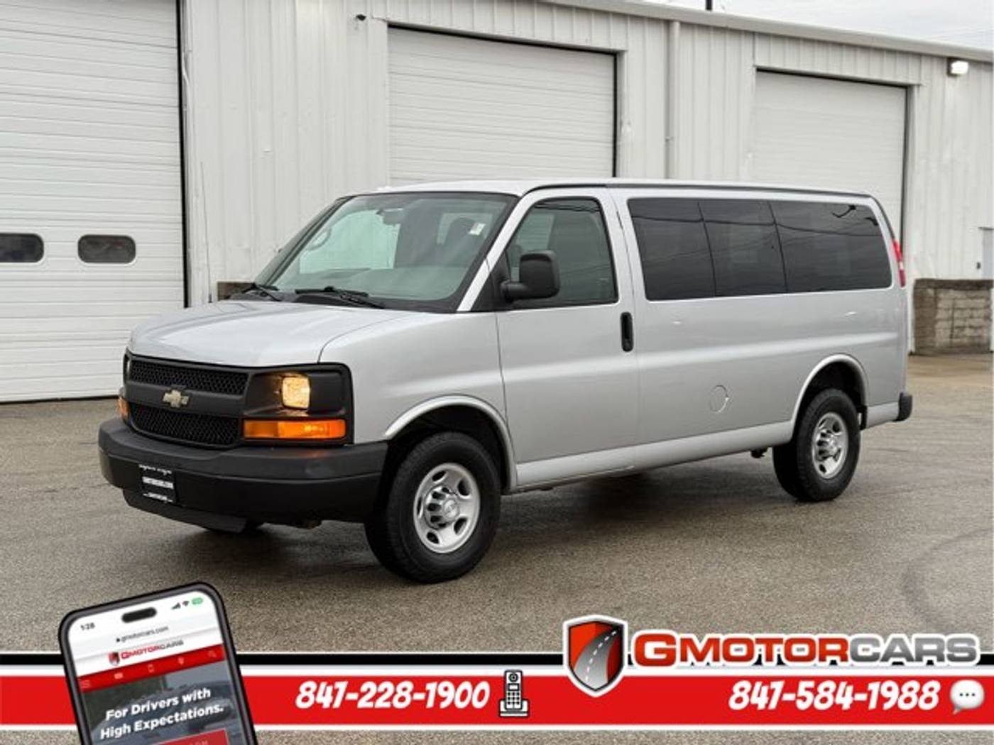 2015 Chevrolet Express Passenger LS — Passenger Van — 51,696 mi — Arlington Heights, IL