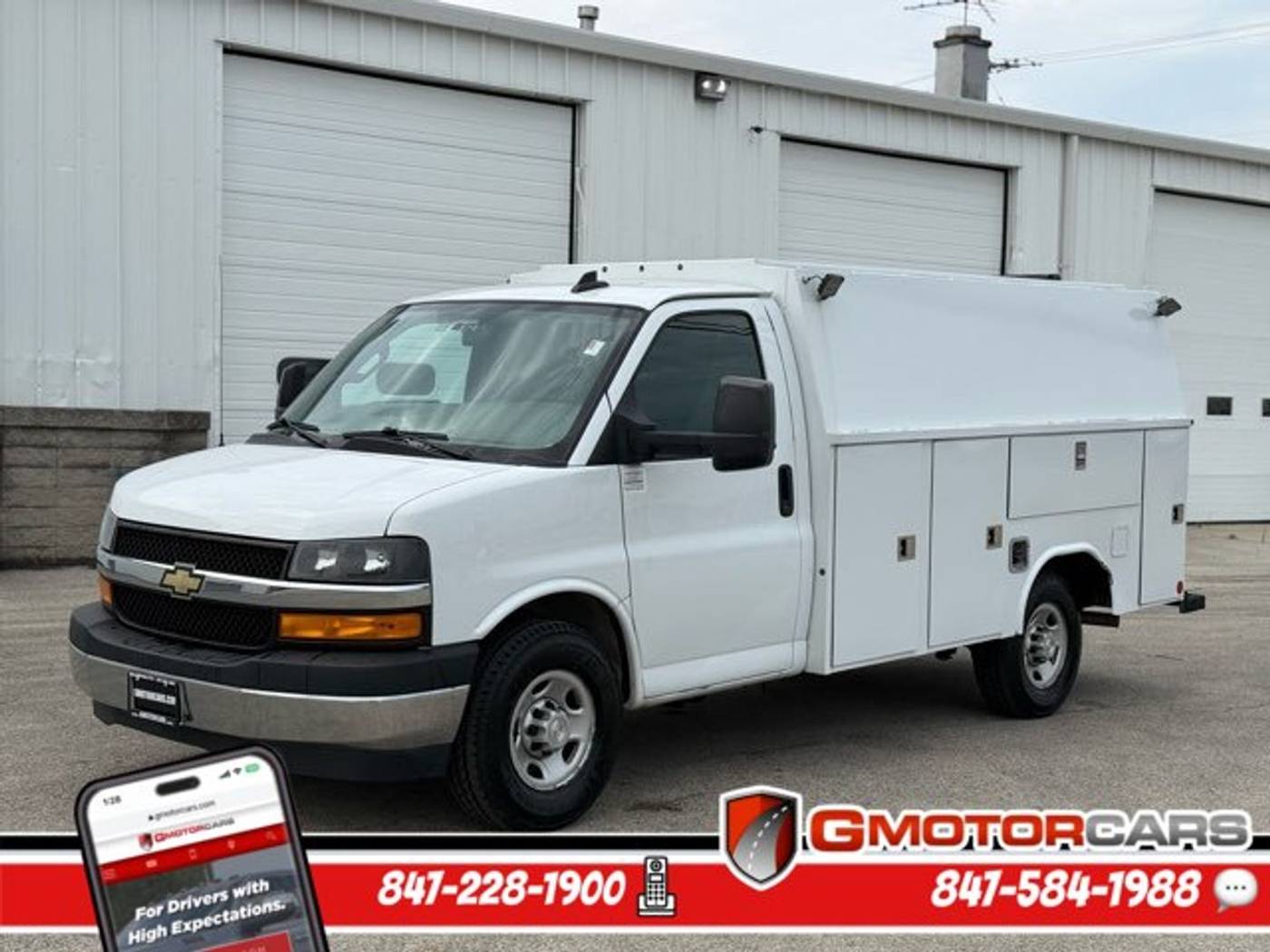 2020 Chevrolet Express Commercial Cutaway 3500 — Chassis Cab Truck — 94,799 mi — Arlington Heights, IL