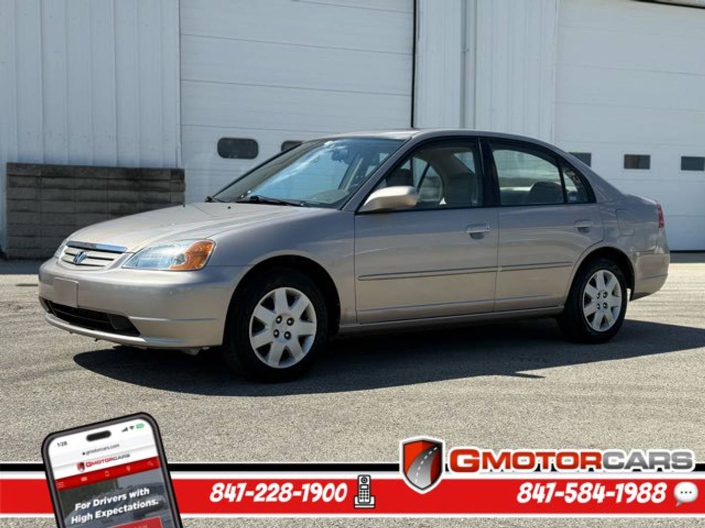 2002 Honda Civic EX — Sedan — 98,773 mi — Arlington Heights, IL
