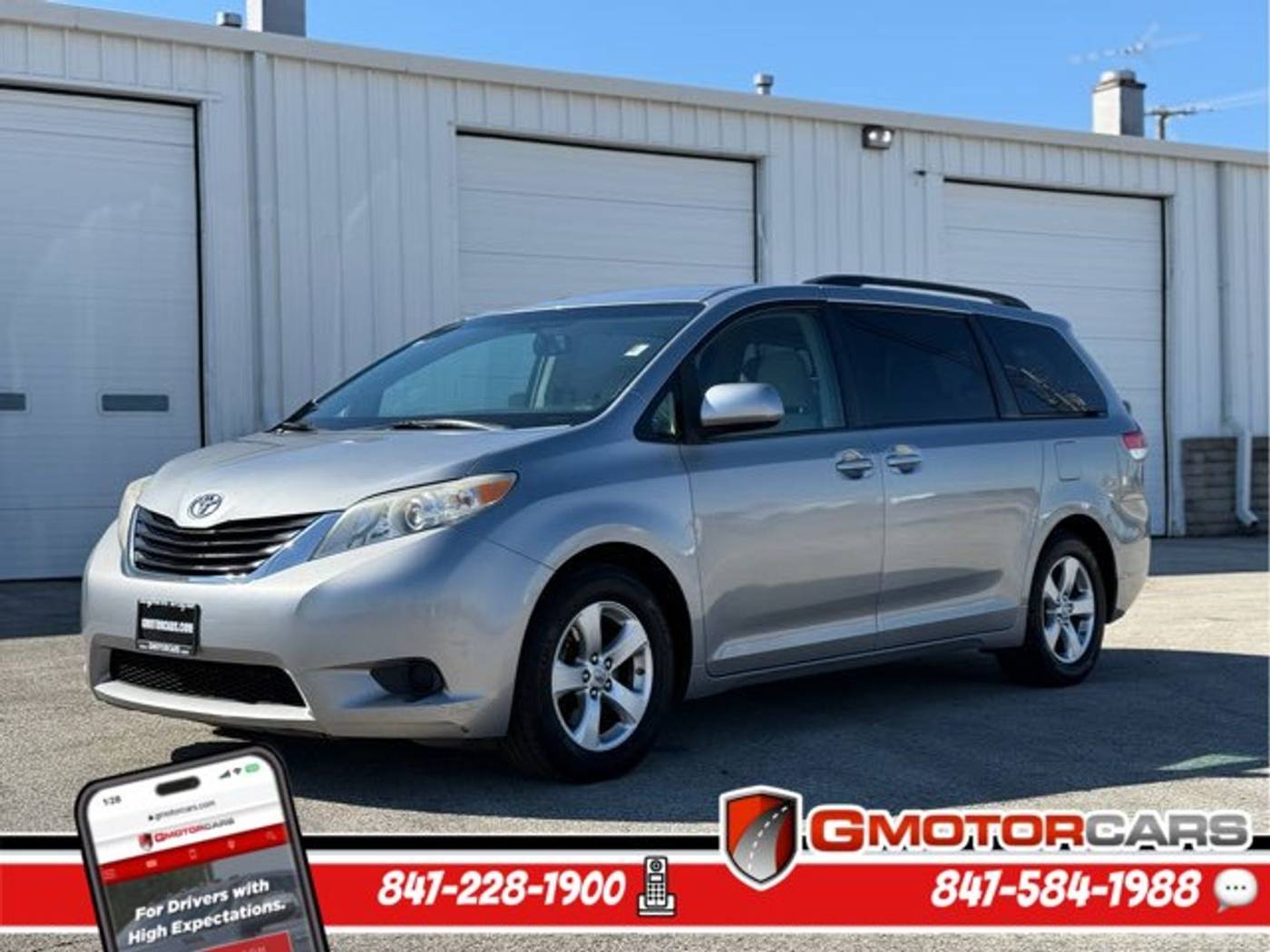 2013 Toyota Sienna LE — Minivan — 140,494 mi — Arlington Heights, IL