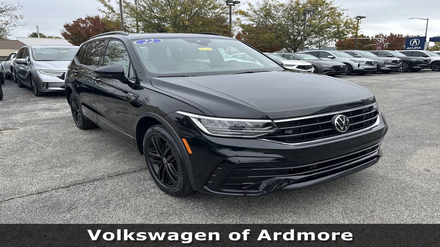 2022 Volkswagen Tiguan SE R-Line Black — SUV — 29,623 mi — Ardmore, PA