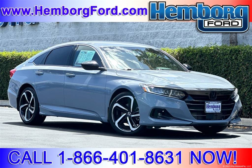 2022 Honda Accord Sport — Sedan — 70,209 mi — Norco, CA