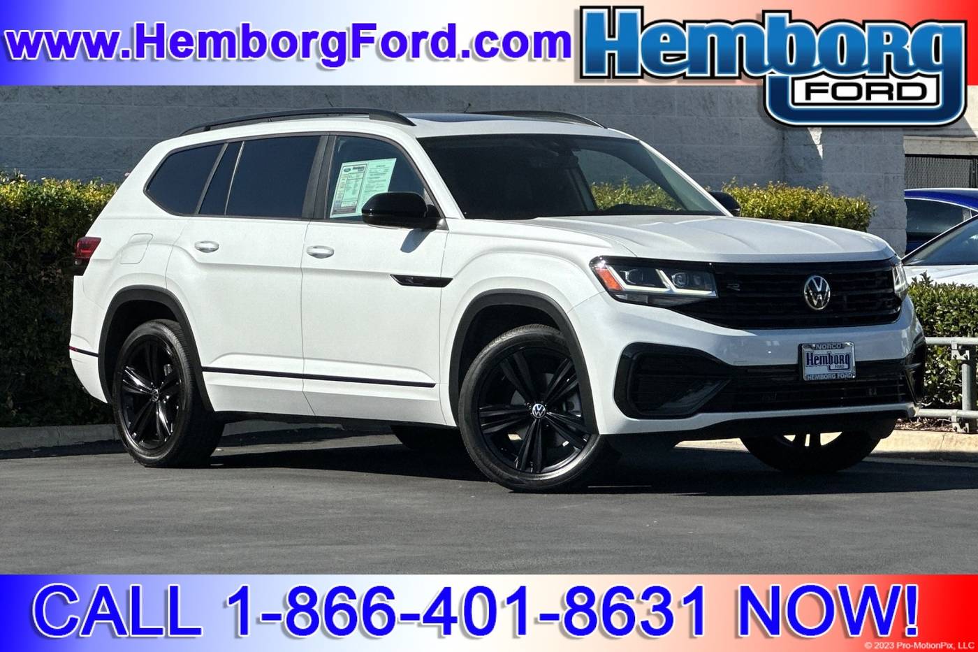 2022 Volkswagen Atlas SEL R-Line Black — SUV — 55,752 mi — Norco, CA