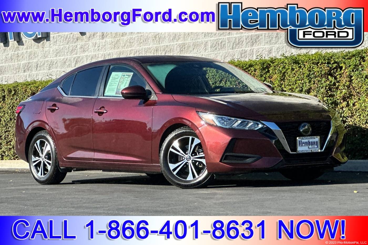2023 Nissan Sentra SV — Sedan — 43,581 mi — Norco, CA