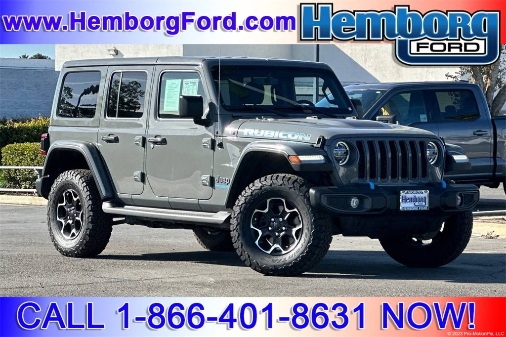 2021 Jeep Wrangler Rubicon 4xe — SUV — 34,647 mi — Norco, CA