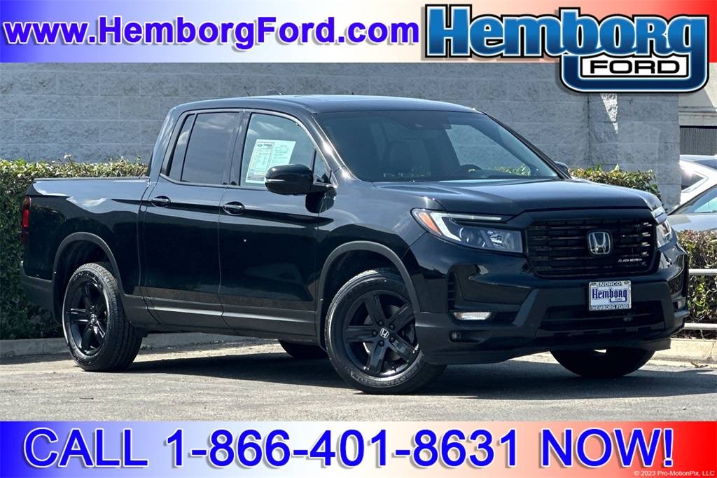 2023 Honda Ridgeline Black Edition — Pickup Truck — 44,571 mi — Norco, CA