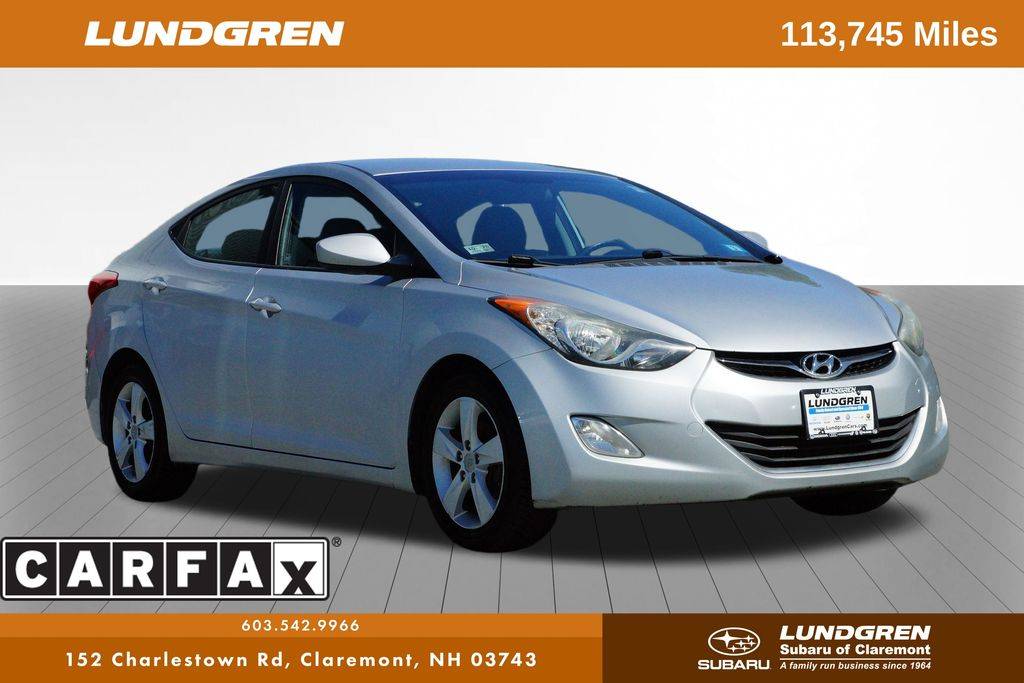2013 Hyundai Elantra GLS — Sedan — 113,740 mi — Claremont, NH