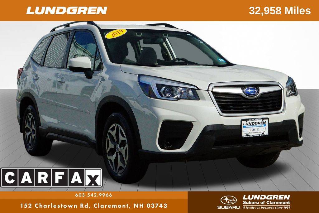 2019 Subaru Forester 2.5i Premium — SUV — 32,957 mi — Claremont, NH