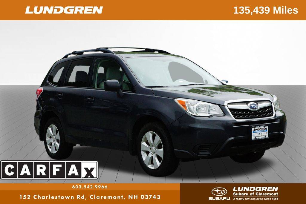 2016 Subaru Forester 2.5i Premium — SUV — 135,432 mi — Claremont, NH