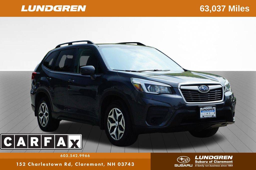 2019 Subaru Forester 2.5i Premium — SUV — 63,024 mi — Claremont, NH