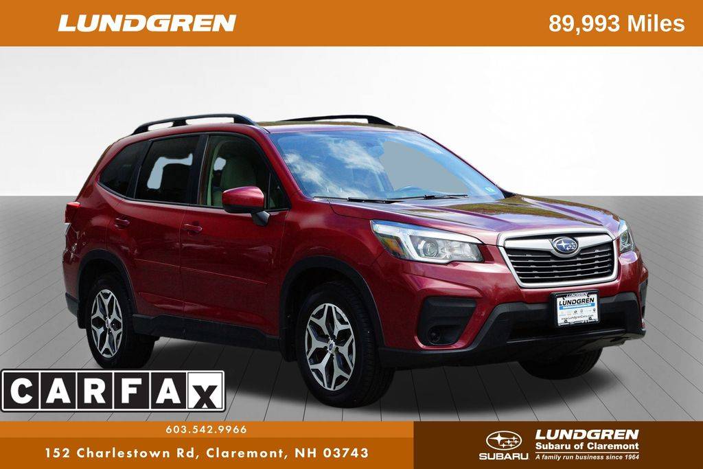 2020 Subaru Forester 2.5i Premium — SUV — 89,992 mi — Claremont, NH