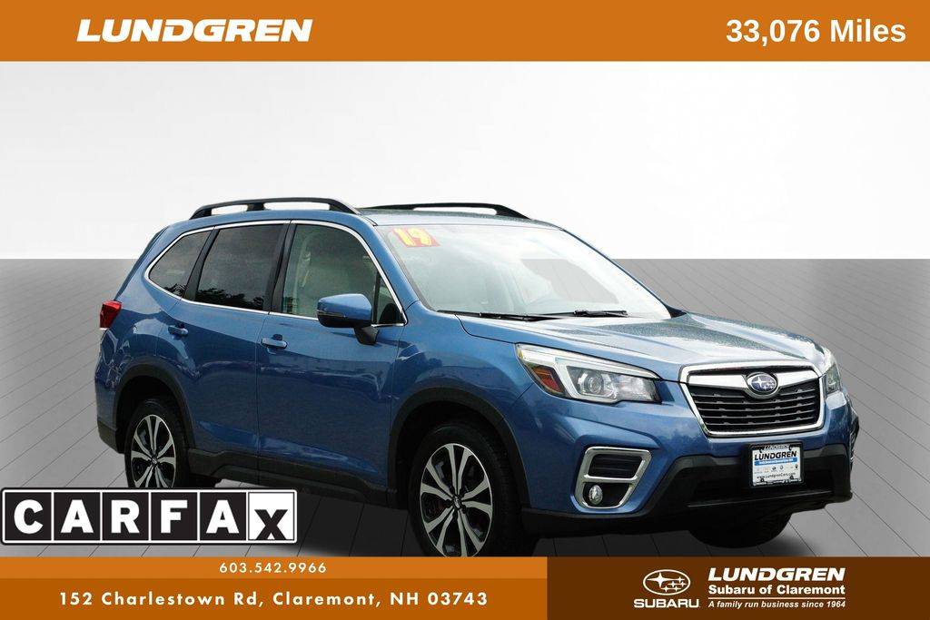 2019 Subaru Forester 2.5i Limited — SUV — 33,076 mi — Claremont, NH