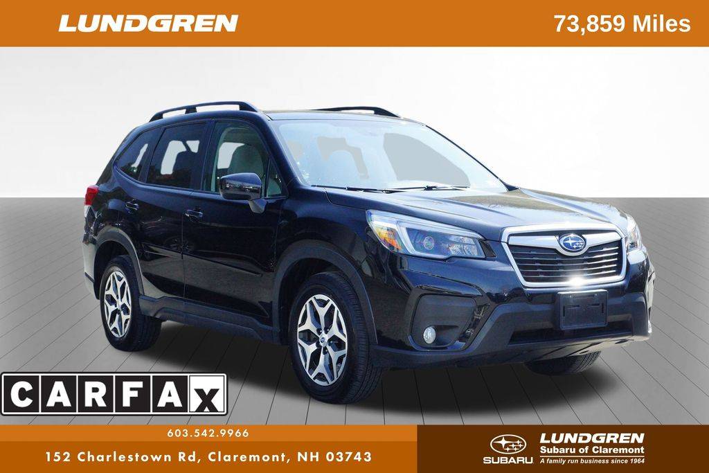 2021 Subaru Forester 2.5i Premium — SUV — 73,856 mi — Claremont, NH