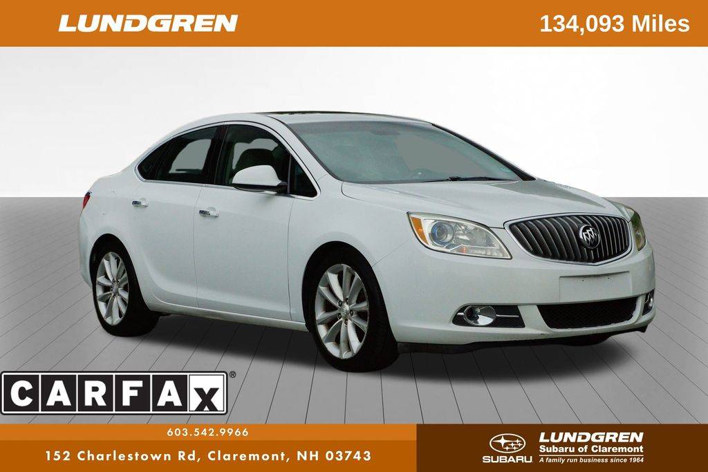 2012 Buick Verano Convenience Group — Sedan — 134,093 mi — Claremont, NH