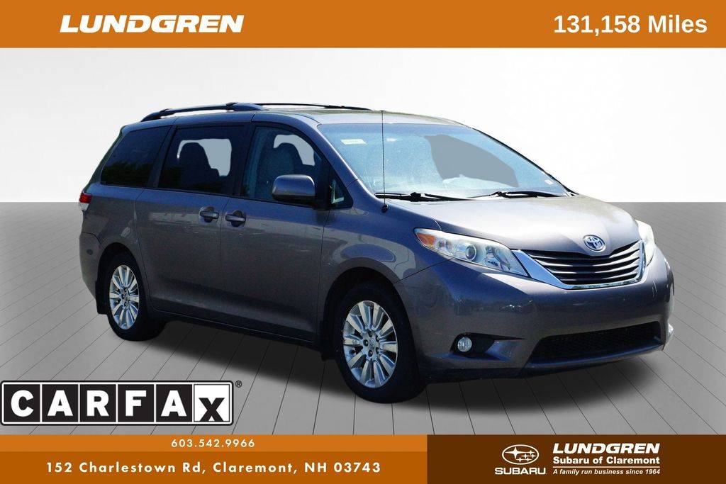 2011 Toyota Sienna XLE — Minivan — 131,116 mi — Claremont, NH
