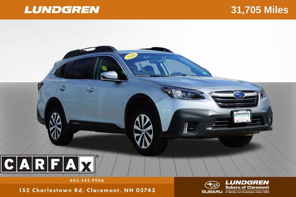 2021 Subaru Outback 2.5i Premium — SUV — 31,704 mi — Claremont, NH